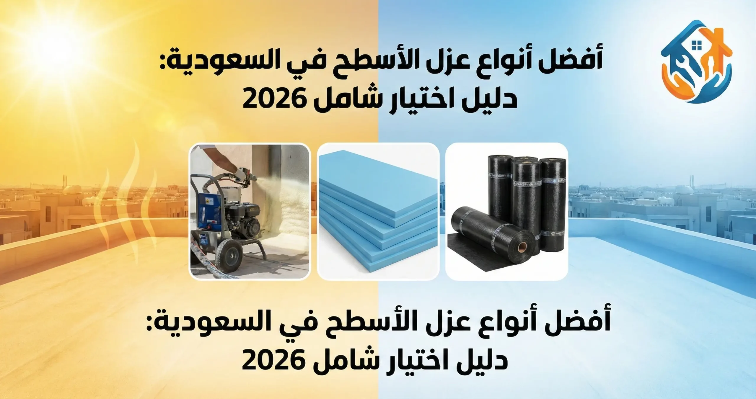 أفضل أنواع عزل الأسطح في السعودية