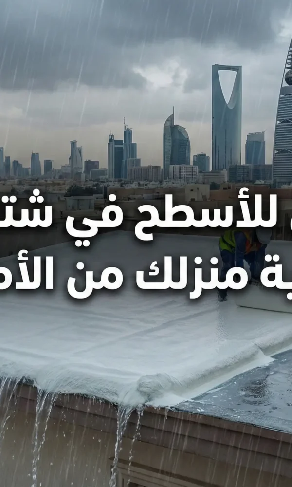 أفضل عزل للأسطح في الشتاء لحماية المنزل من الأمطار