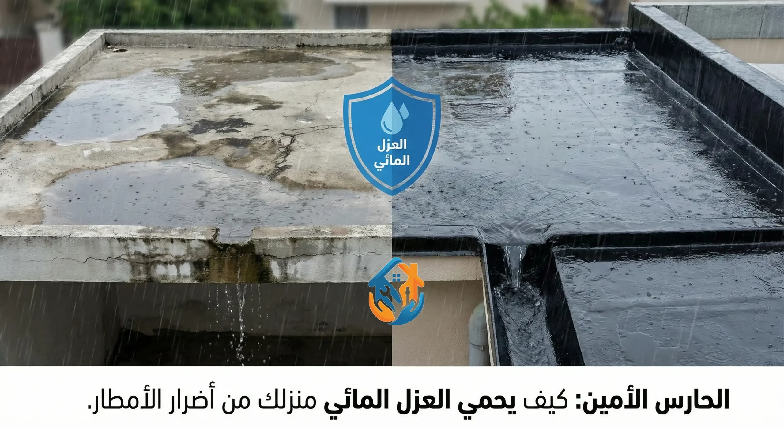 العزل المائي.. الحارس الأمين ضد أمطار الشتاء