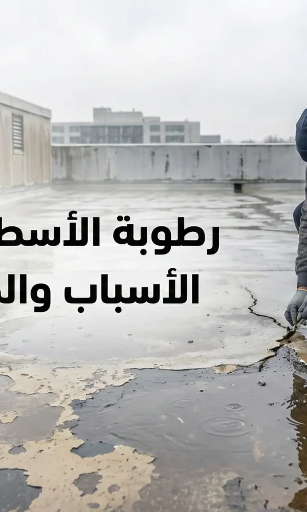 رطوبة الأسطح في الشتاء: الأسباب والحلول الفعالة