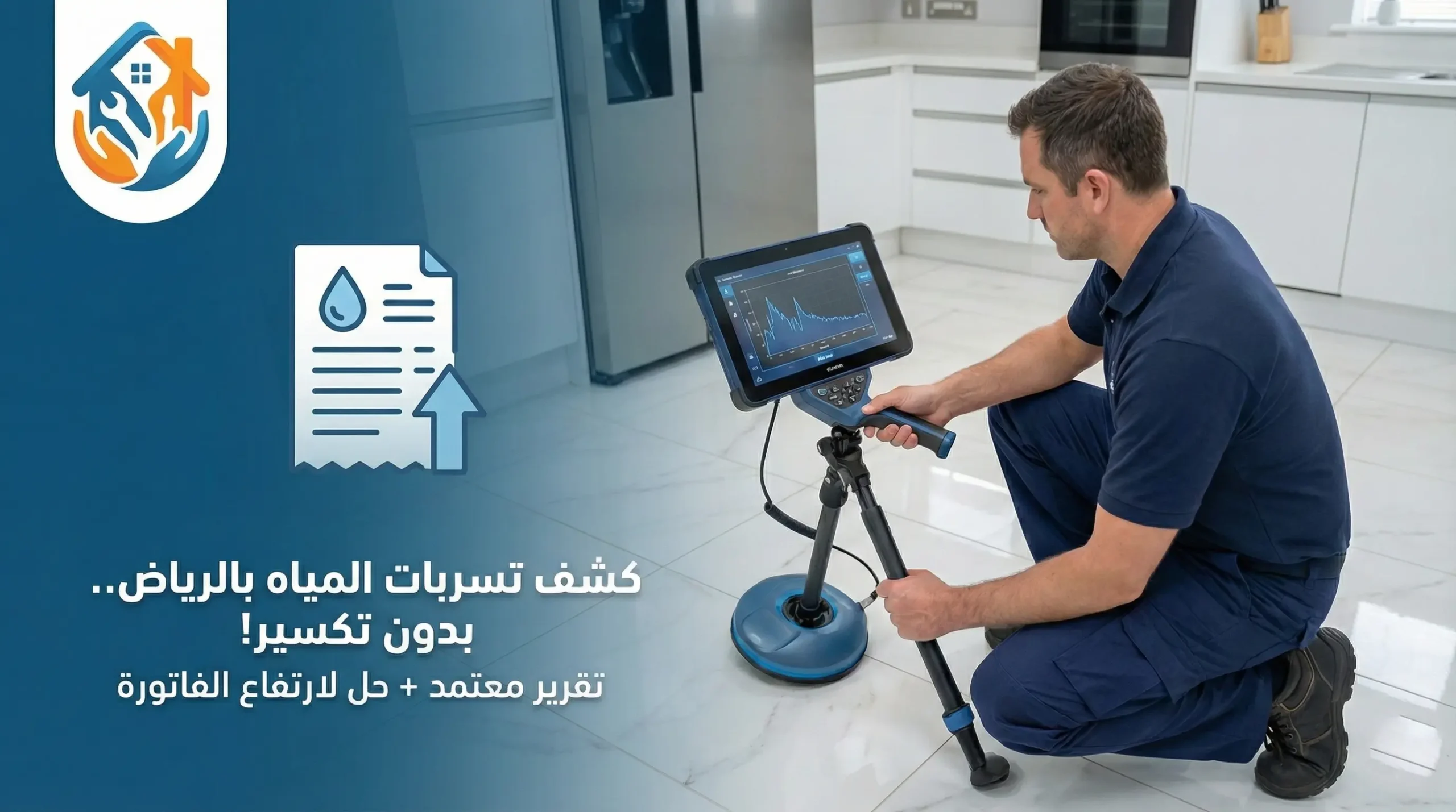 كشف تسربات المياه بالرياض