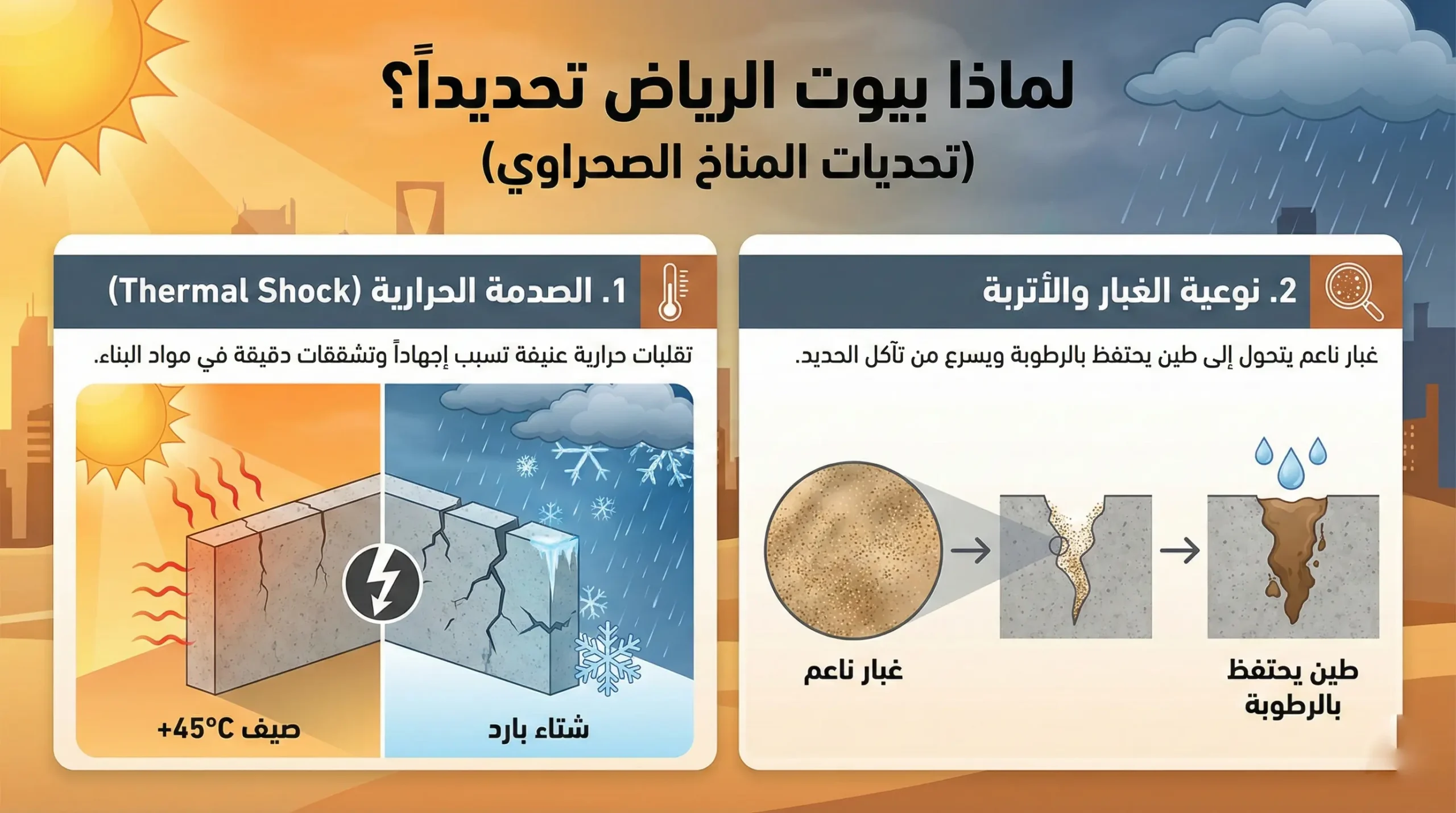 من واقع الخبرة الميدانية: لماذا بيوت الرياض تحديداً؟