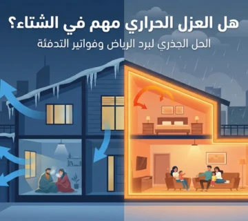 هل العزل الحراري مهم في فصل الشتاء؟