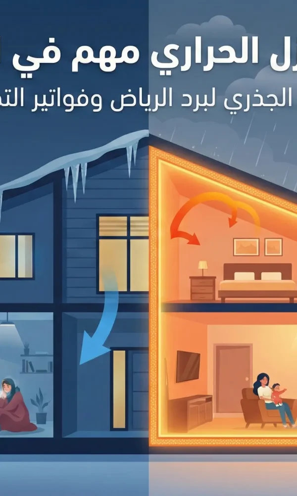 هل العزل الحراري مهم في فصل الشتاء؟