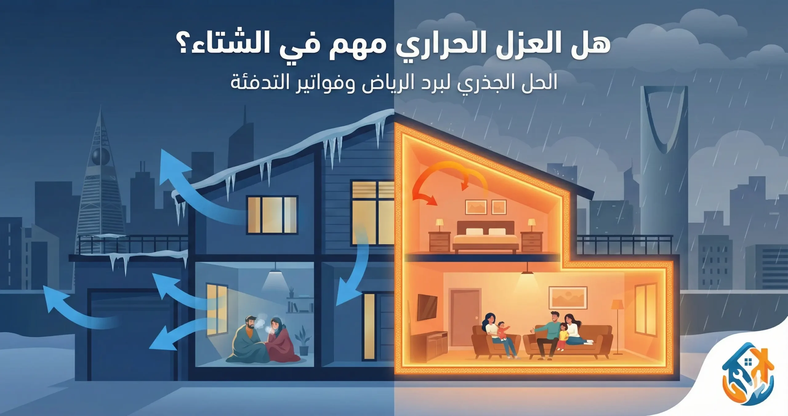 هل العزل الحراري مهم في فصل الشتاء؟