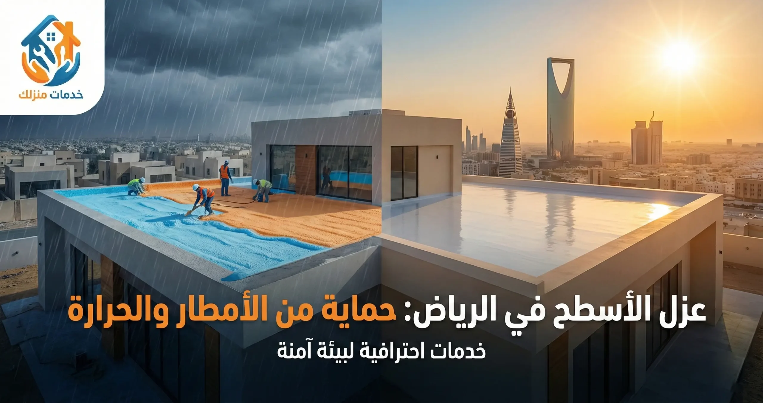 هل العزل يمنع تسرب المياه وقت الأمطار؟