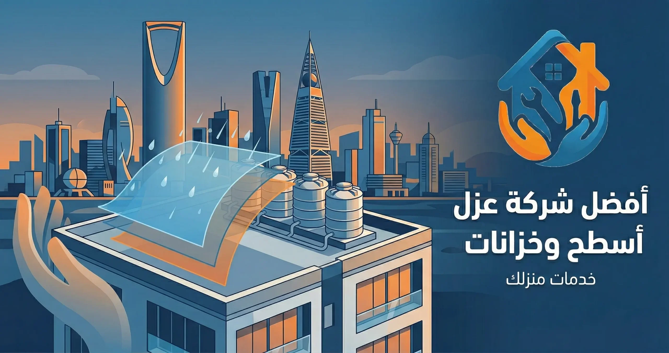 أفضل شركة عزل أسطح وخزانات بالرياض