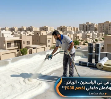 أفضل شركة عزل اسطح في حي الياسمين بالرياض