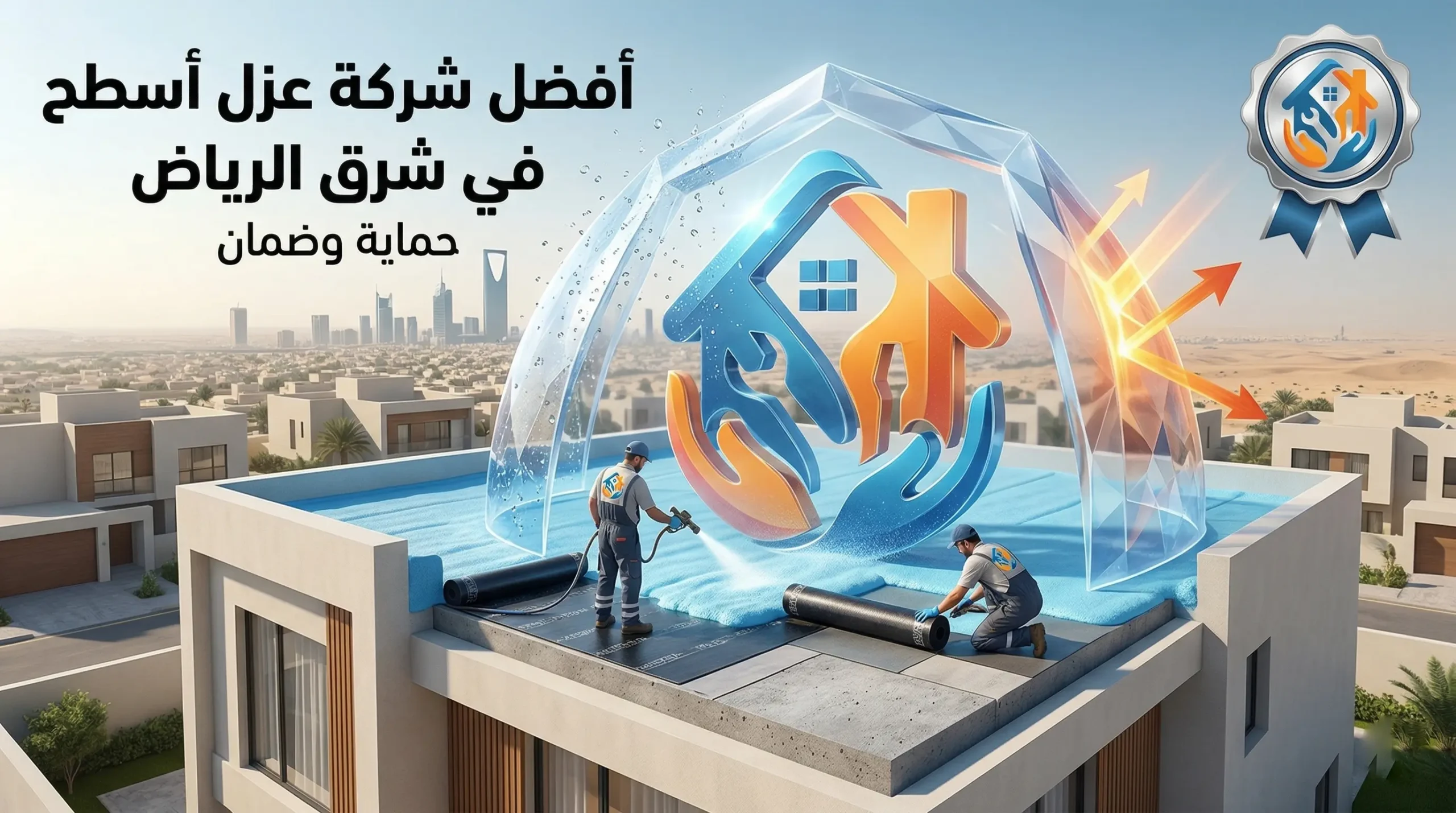 أفضل شركة عزل اسطح في شرق الرياض بأفضل الأسعار مع الضمان