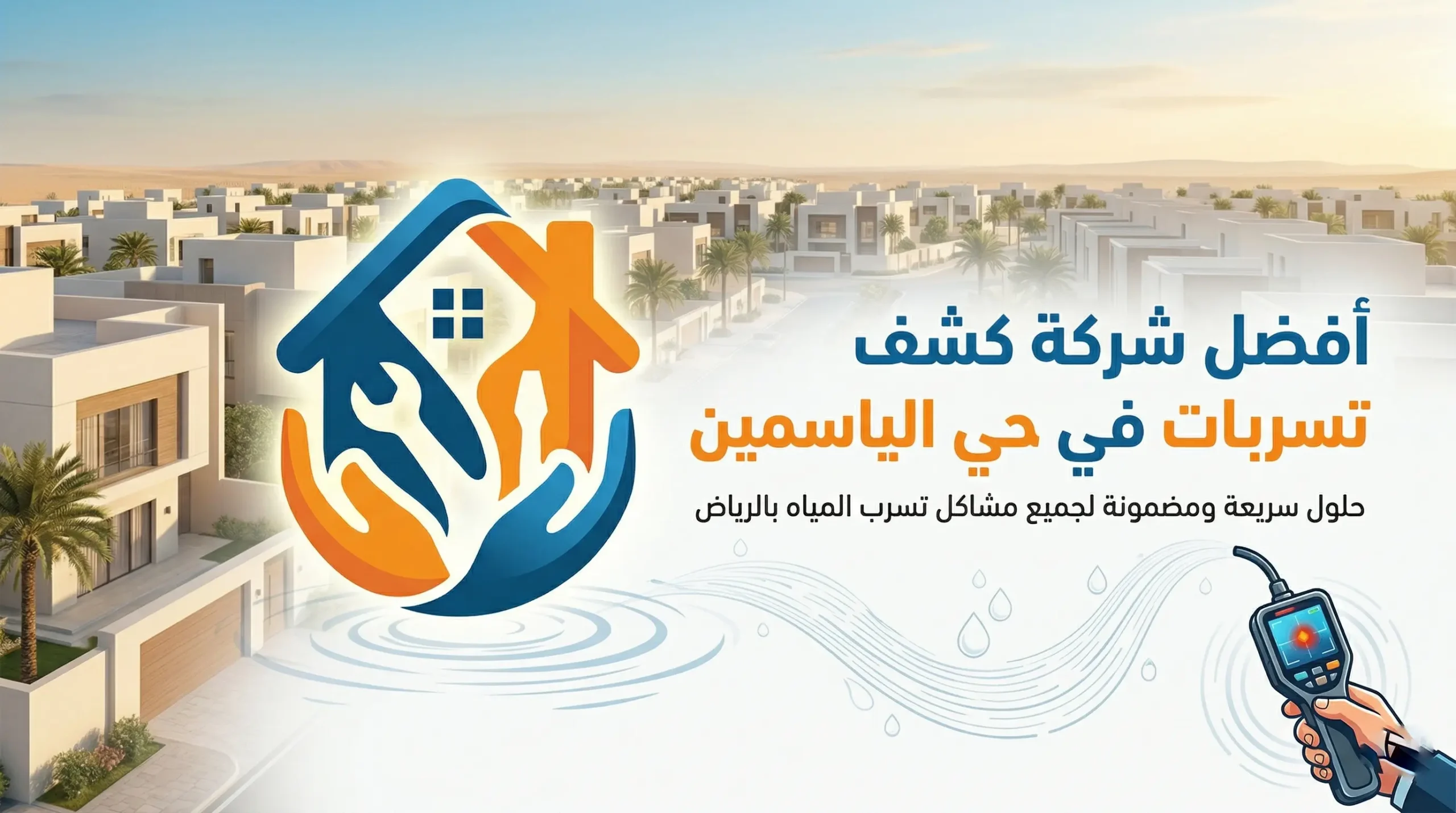 أفضل شركة كشف تسربات في حي الياسمين بالرياض لعام 2026